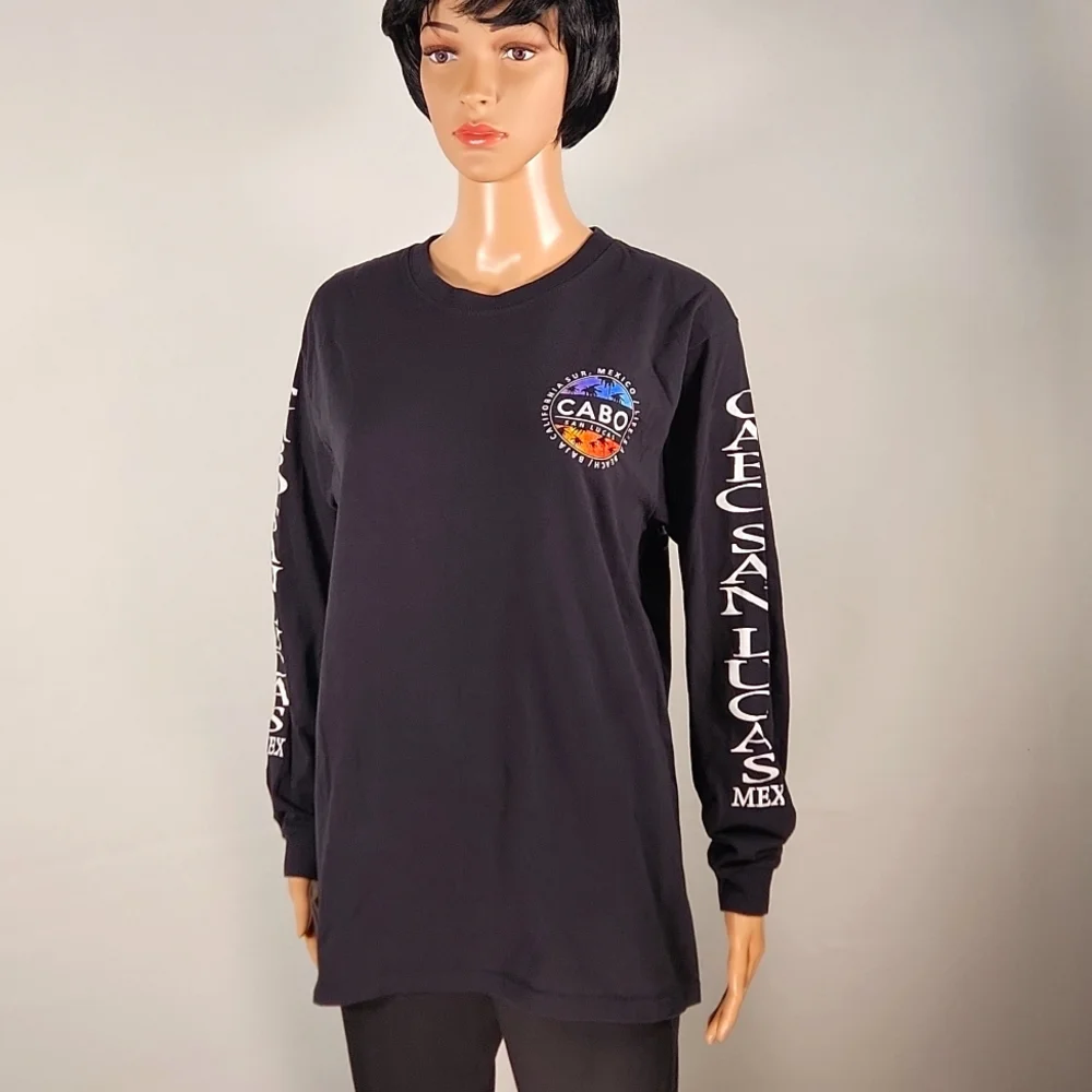 Cabo San Lucas Longsleeve logo Tee Size M